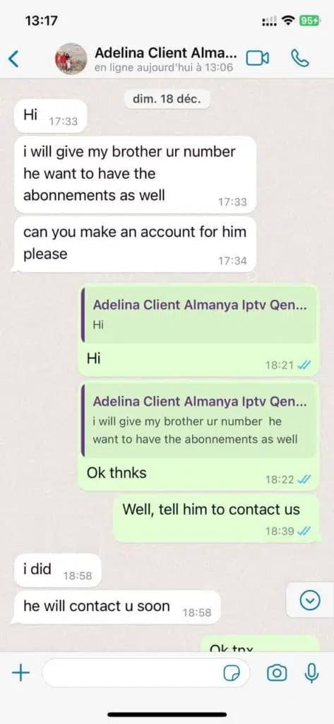 Customer review information